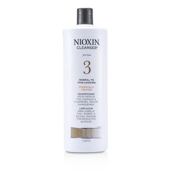 Nioxin,System,3,Cleanser,For,Fine,Hair,,Chemically,Treated,,Normal,to,Thin-Looking,Hairナイオキシン,システム,3,クレンザー俪康丝,3号系统清洁露,适合细柔化学处理，中度至稀薄发丝