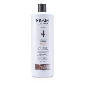 Nioxin,System,4,Cleanser,For,Fine,Hair,,Chemically,Treated,,Noticeably,Thinning,Hairナイオキシン,システム,4,クレンザー俪康丝,4号系统清洁露（细柔烫染稀薄发质）