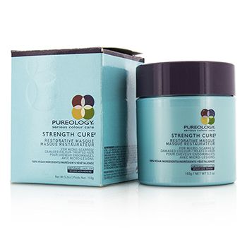 Pureology,Strength,Cure,Restorative,Masque,(For,Micro-Scarred/,Damaged,Colour-Treated,Hair)ピュアロジー,Strength,Cure,Restorative,Masque,(For,Micro-Scarred/,Damaged,Colour-Treated,Hair)普奥琪,强韧修复再生发膜,(针对染烫受损发质)