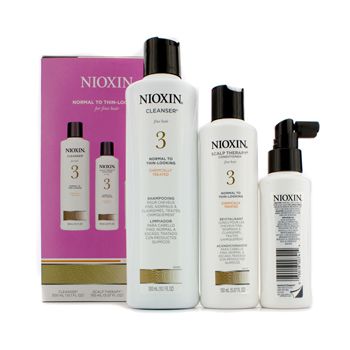 Nioxin,System,3,System,Kit,For,Fine,Hair,,Chemically,Treated,,Normal,to,Thin-Looking,Hair:,Cleanser,300+,Scalp,Therapy,Conditioner,150+,Scalp,Treatment,1003pcsナイオキシン,システム,3,システム,キット,細い髪,,パーマ、カラーヘア,,普通～抜け毛が気になる髪用,3品入俪康丝,体系,3组合,-,纤细，化学处理，中至稀疏发量,3件