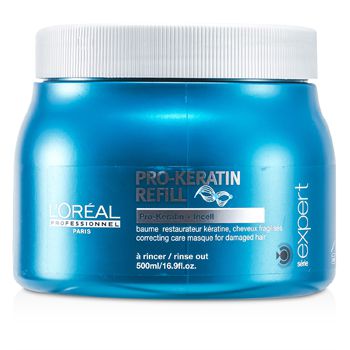 L&#039;Oreal,Professionnel,Expert,Serie,-,Pro-Keratin,Refill,Correcting,Care,Masque,(For,Damaged,Hair)ロレアル,プロフェッショナル,プロ,ケラチン,レフィル,コレクティング,ケア,マスク欧莱雅,专业角蛋白护理发膜,(受损发质适用)